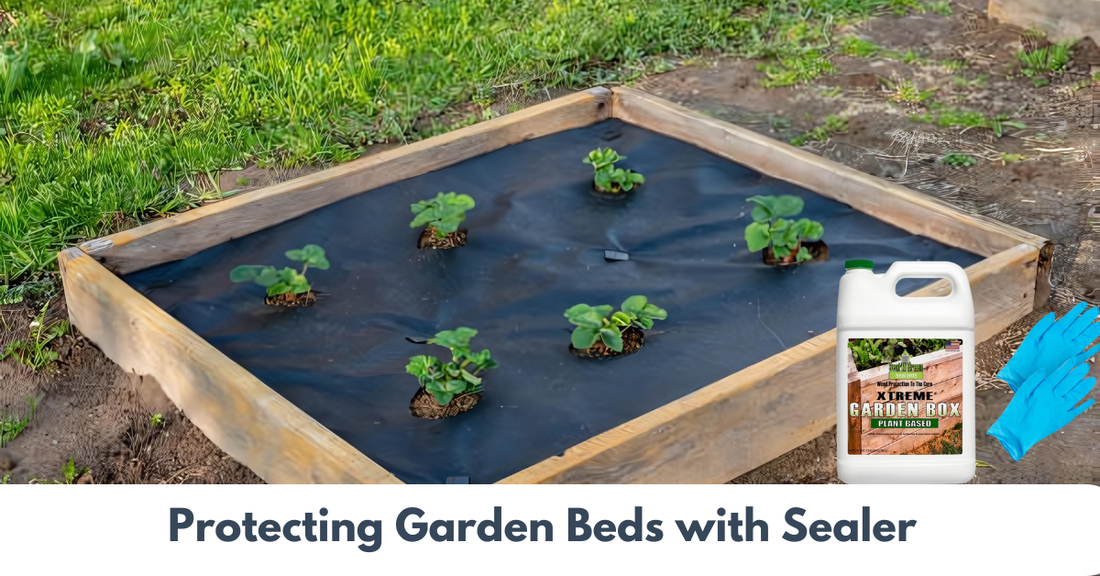 Garden bed sealer