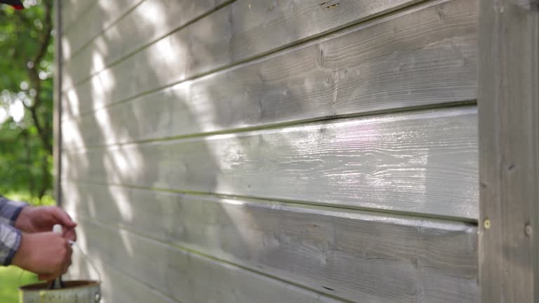 clean vinyl siding