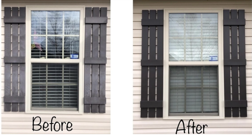 Restore Faded Shutters Instantly with Shutter Renu by Seal It Green