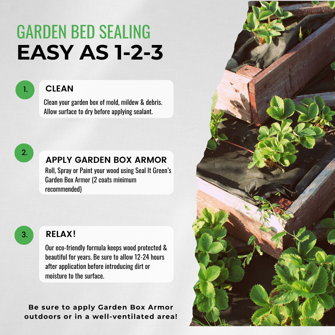 Garden Box Armor™ Plant Based Wood Sealer-32 oz.