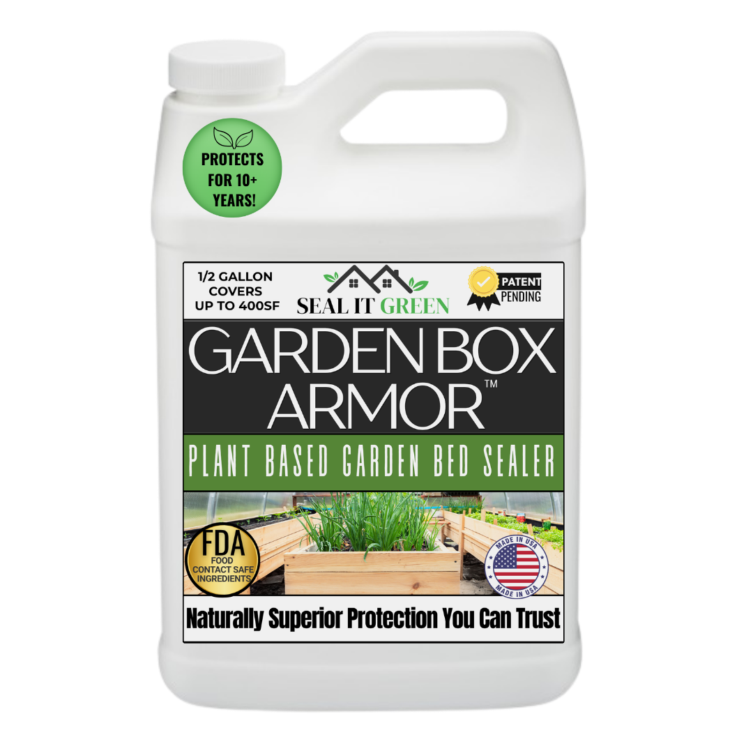 Garden Box Armor 64 oz plant-based non-toxic outdoor wood protection
