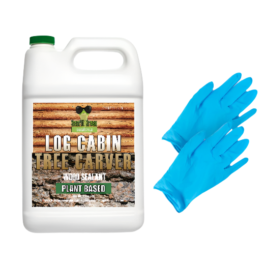 Log Cabin/Tree Carver Armor™ Plant Based Wood Sealer