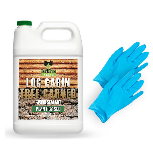 Log Cabin/Tree Carver Armor™ Plant Based Wood Sealer