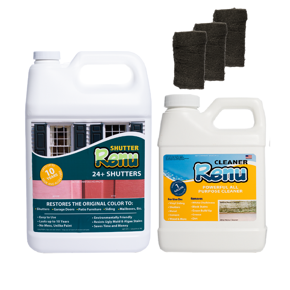 Renu shutter and Renu cleaner Kit