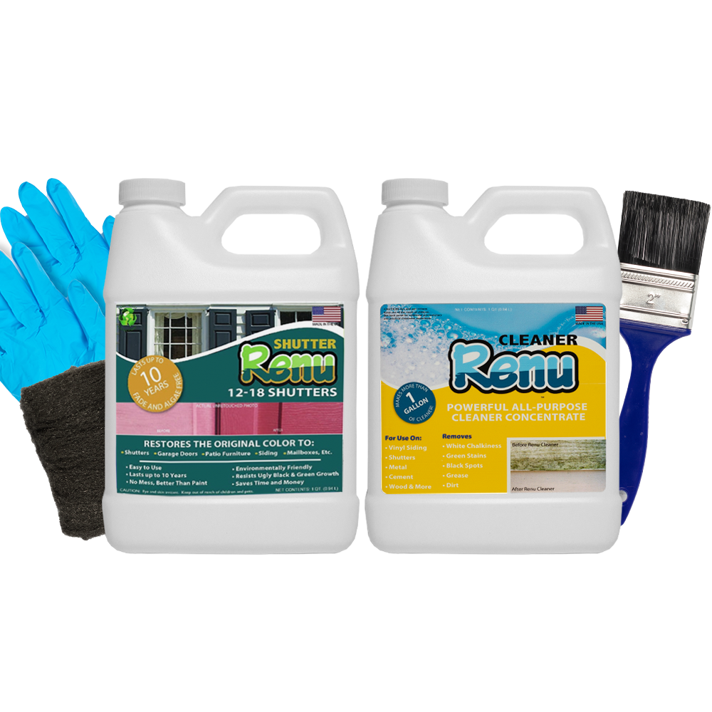 Shutter Renu™ Restorer + Cleaner Kit