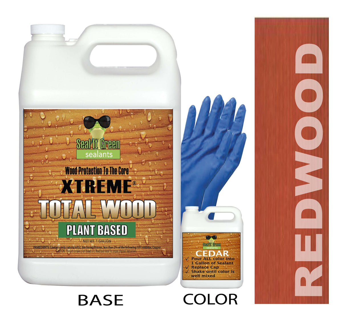 Total Wood Armor™ Plant Based Wood Sealer - 1 GALLON