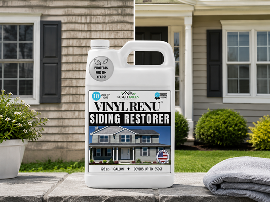 Restore Your Home's Curb Appeal with Vinyl Renu™ Siding Restorer