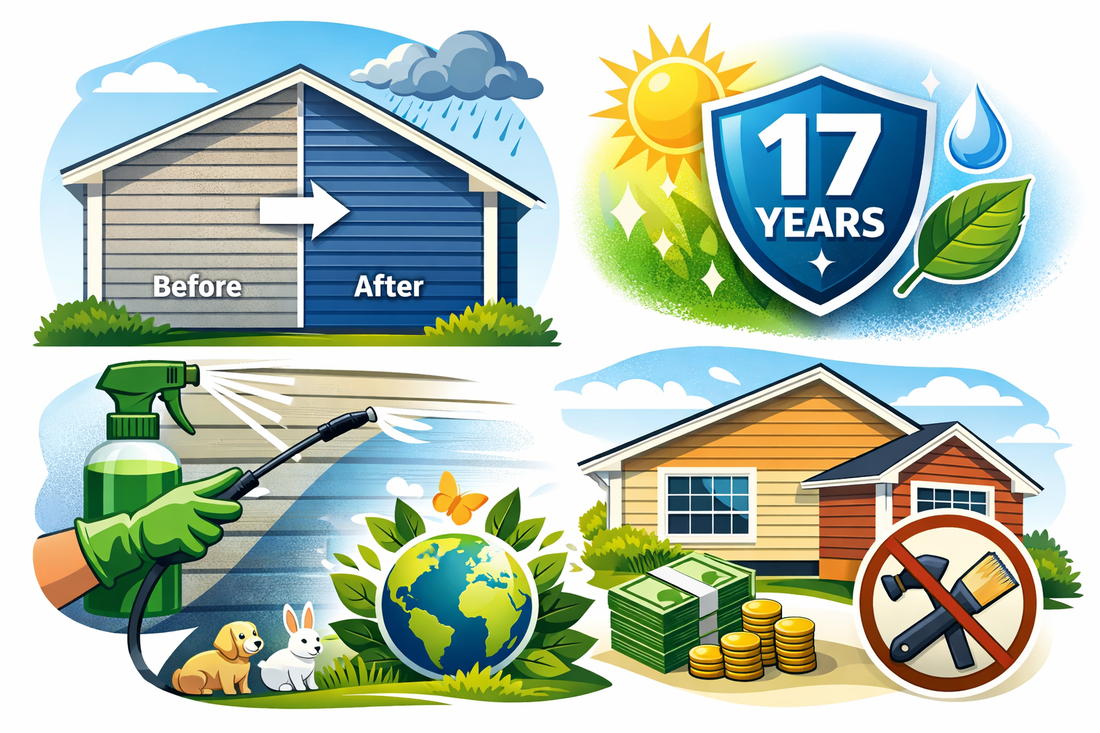 Restore Your Vinyl Siding’s Beauty: Why Vinyl Renu Pro Is the Best Choice