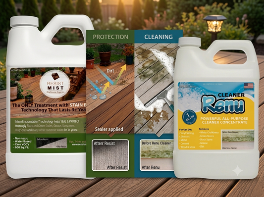 Composite Deck Sealer vs Composite Deck Cleaner: What's the Difference?