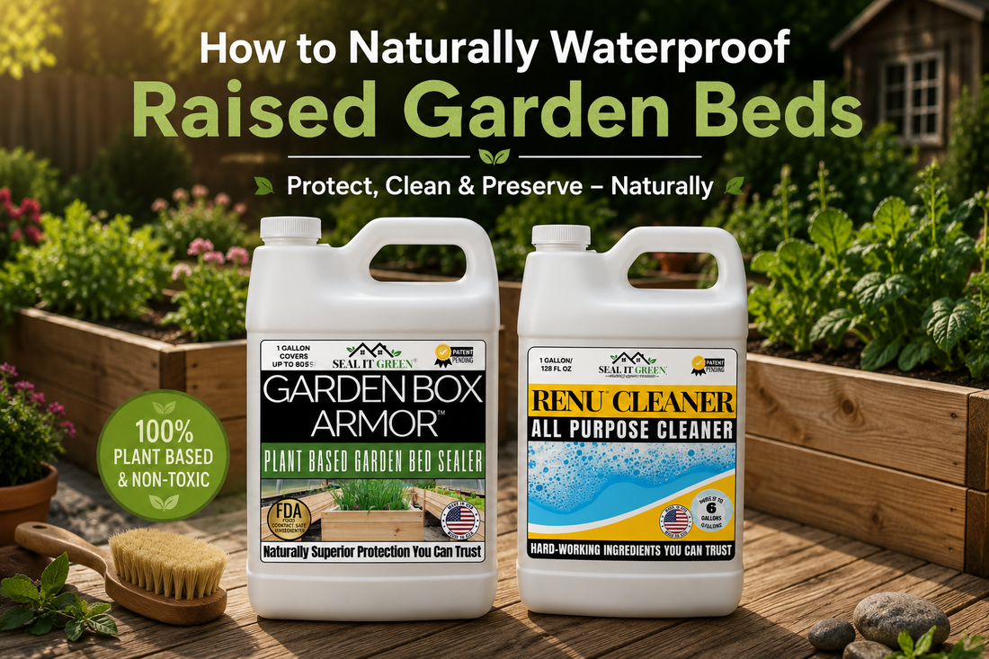 How to Naturally Waterproof Raised Garden Beds