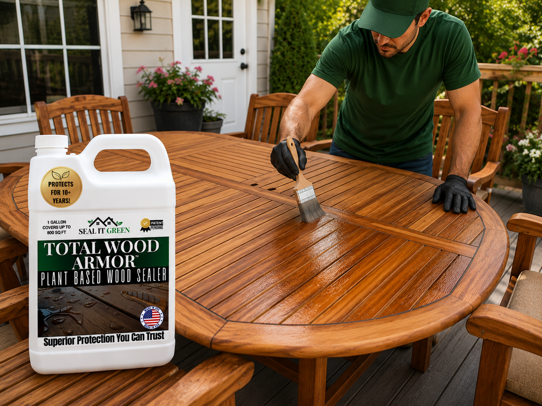 Choosing the Best Outdoor Wood Sealer: Why Plant-Based Sealers Are the Preferred Choice