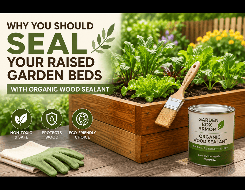 Why You Should Use an Organic Wood Sealant on Your Raised Garden Beds