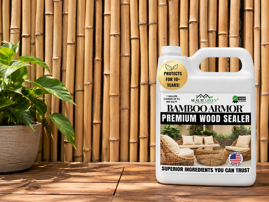Benefits of Using Seal It Green's Bamboo Armor for Wooden Structures