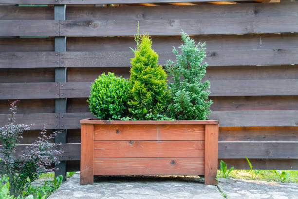 Planter Box Protection Garden Bed Planter Box Sealer for Garden Protection