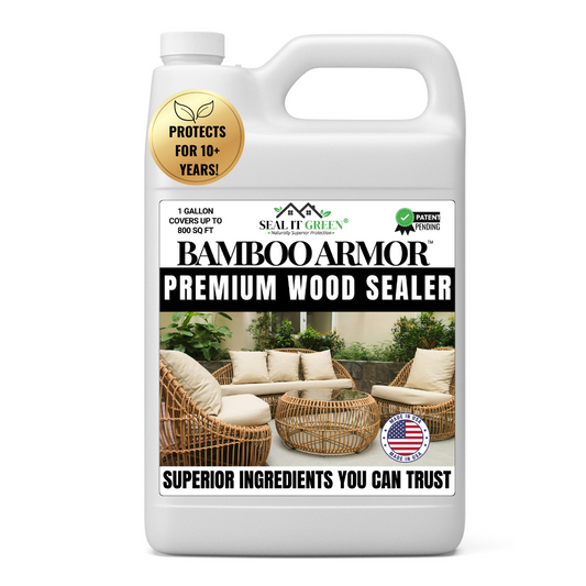 Bamboo Armor™ Plant-Based Wood Sealer - 1 Gallon