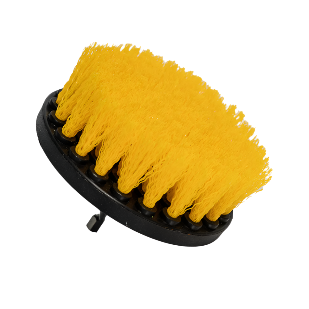 Drill brush in Yellow color