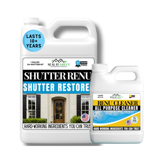 Shutter Renu™ 24+ Shutter Kit + Cleaner