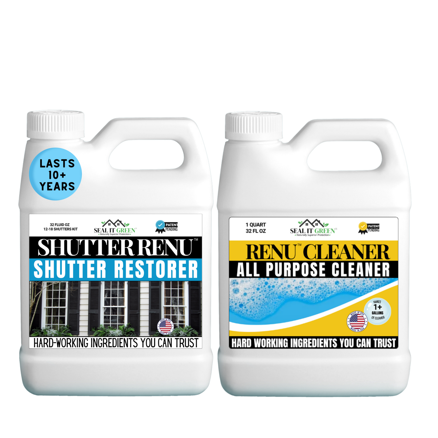 Shutter Renu™ Restorer + Cleaner Kit