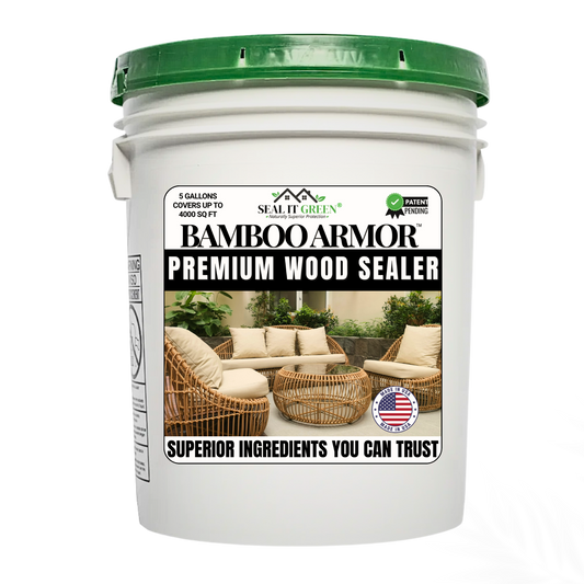 Bamboo Armor™ Plant-Based Wood Sealer - 5 Gallon