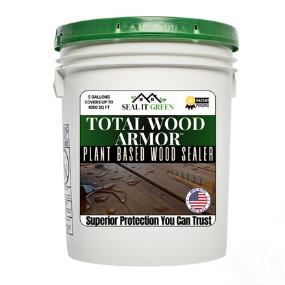 Total Wood Armor™ Plant Based Sealer - 5 GALLON
