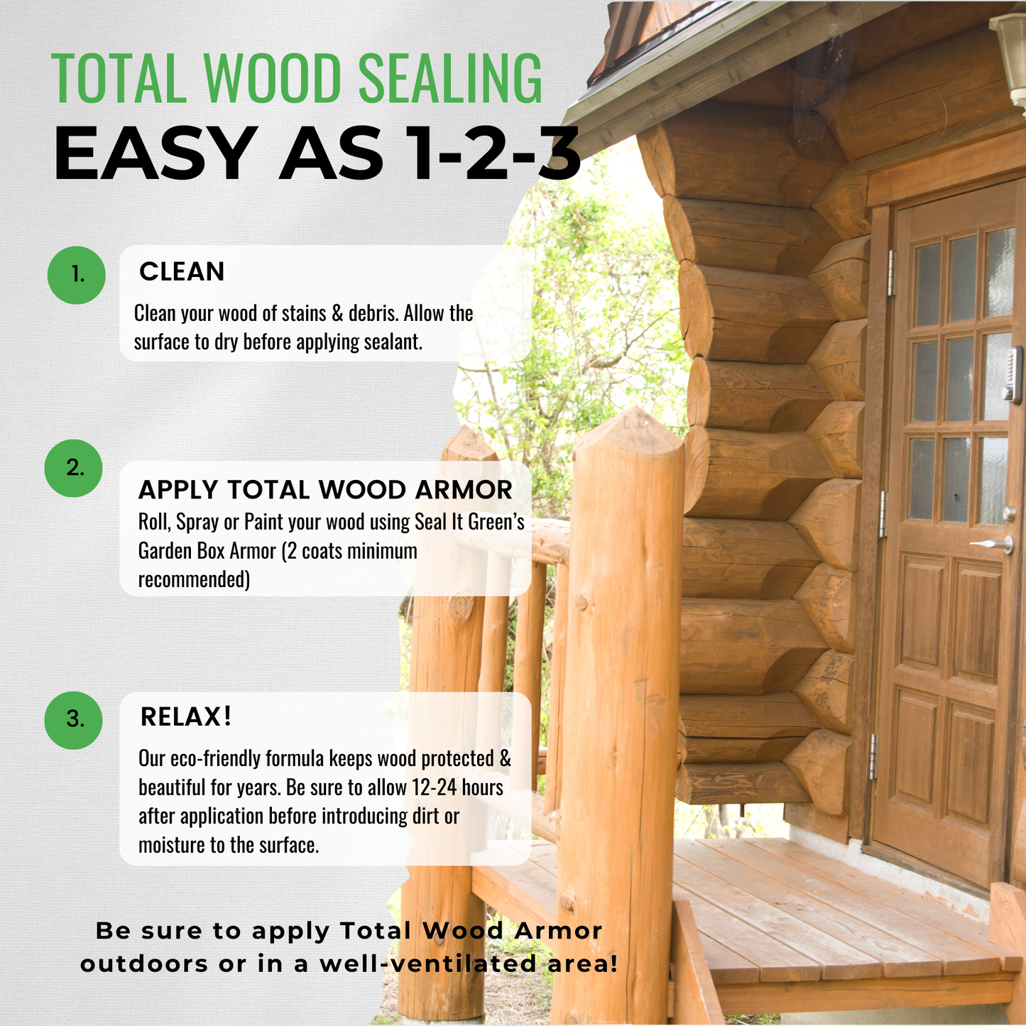 Total Wood Armor™ Plant Based Sealer - 5 GALLON
