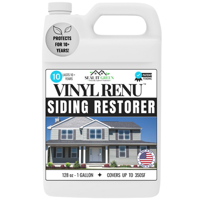 a vinyl siding sealer and a cleaner for vinyl siding