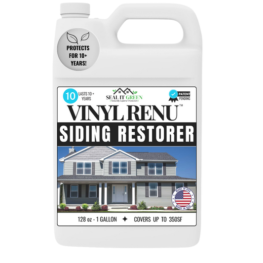 a vinyl siding sealer and a cleaner for vinyl siding