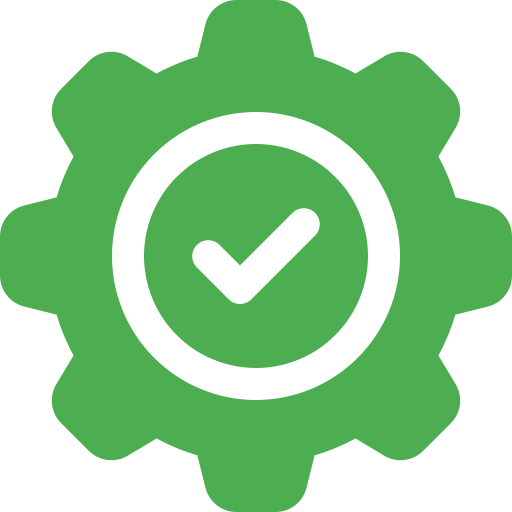 green checkmark