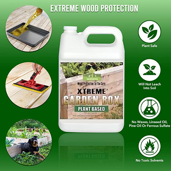 Garden Box Armor™ Plant Based Wood Sealer-32 oz.