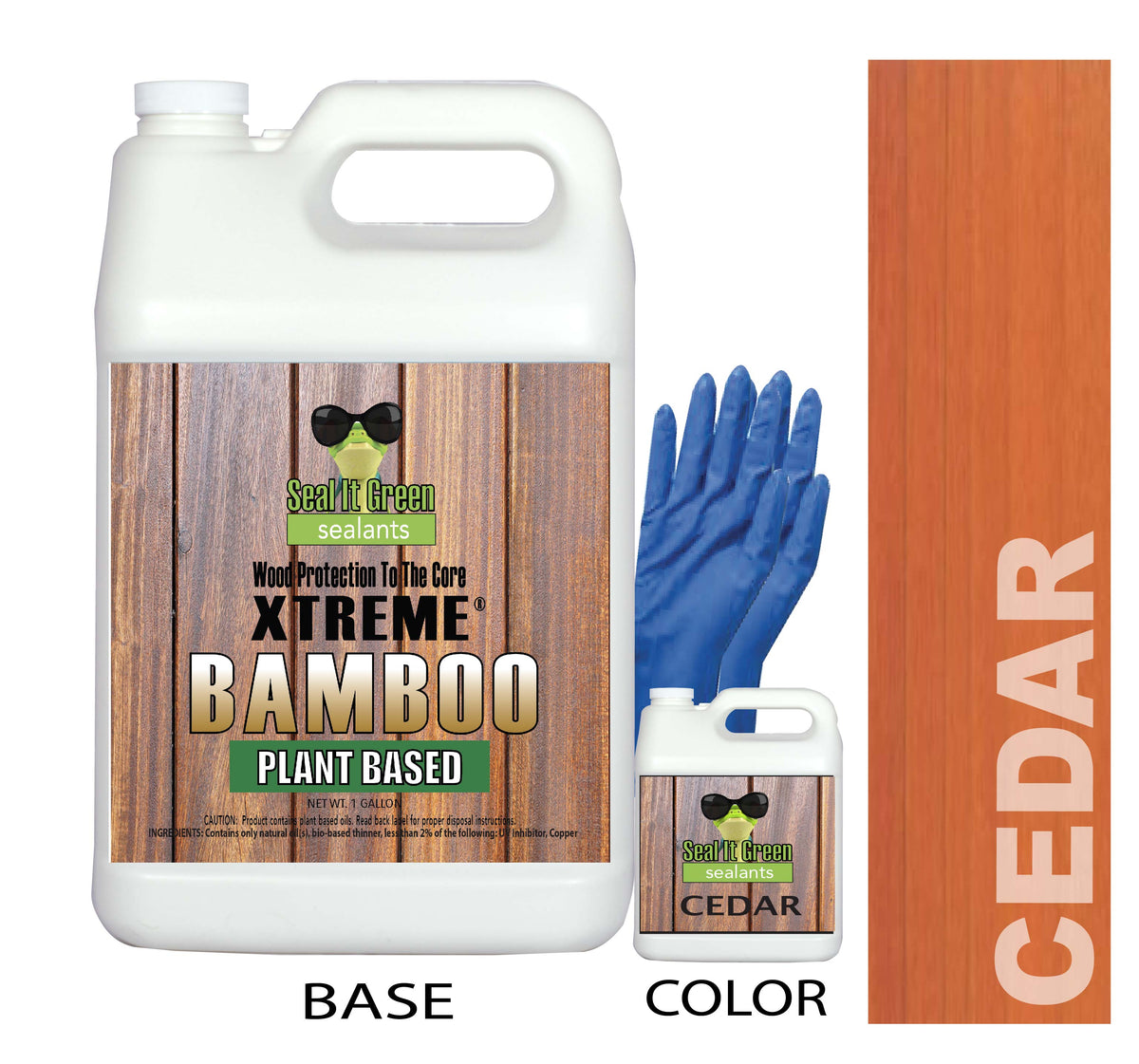 Cedar Bamboo Armor™ Plant-Based Wood Sealer