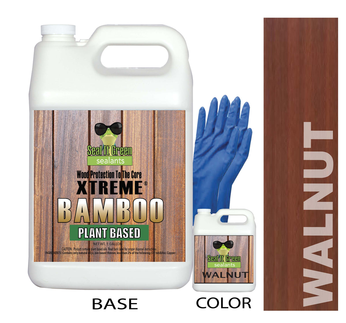 Walnut  Bamboo Armor™ Plant-Based Wood Sealer