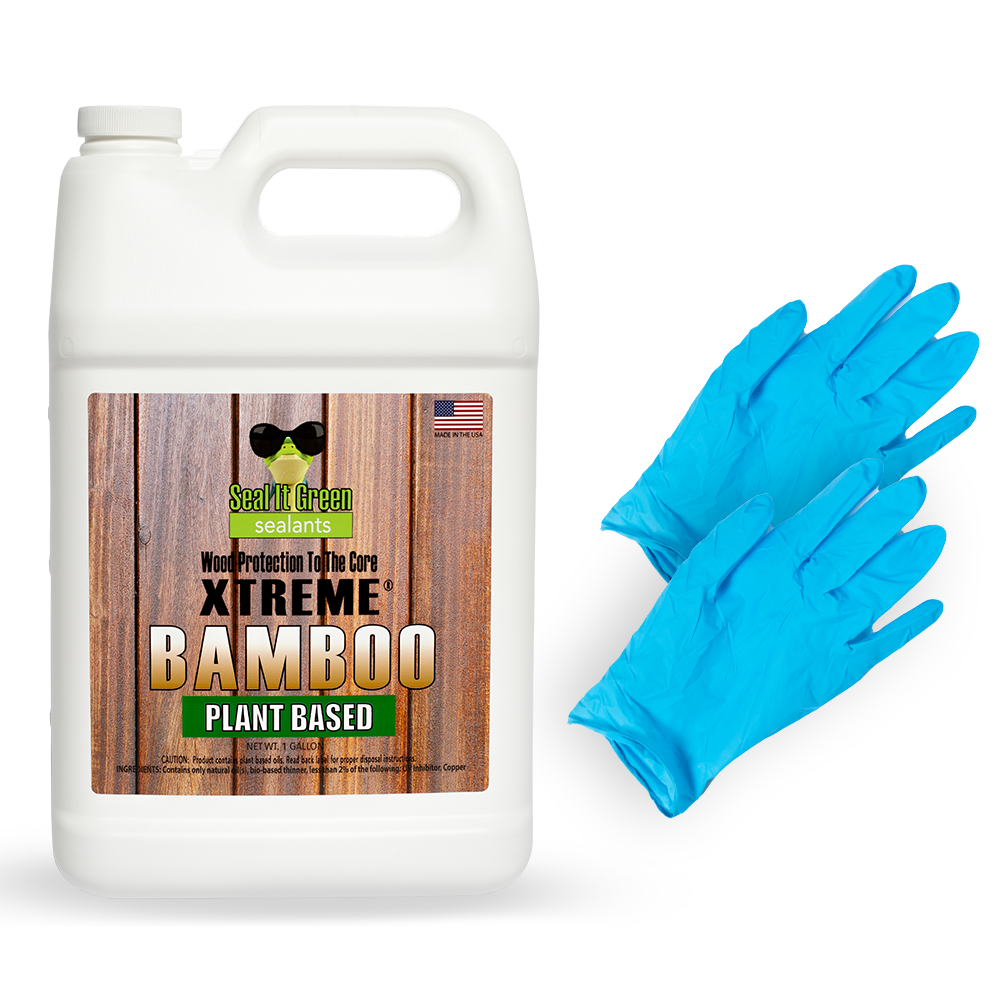  Bamboo Armor™ Plant-Based Wood Sealer - 1 Gallon