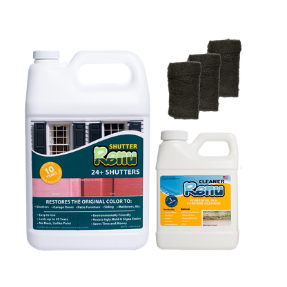 Renu shutter and Renu cleaner Kit