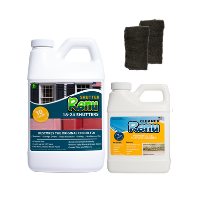 Renu shutter and Renu cleaner Kit