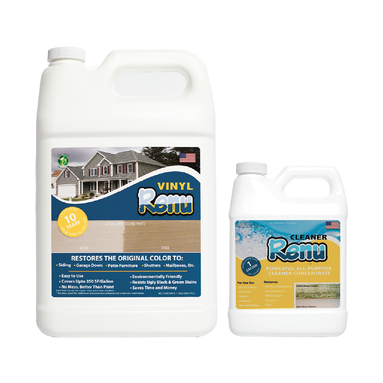 Vinyl Renu™ 350 SF Kit Vinyl Siding Restorer