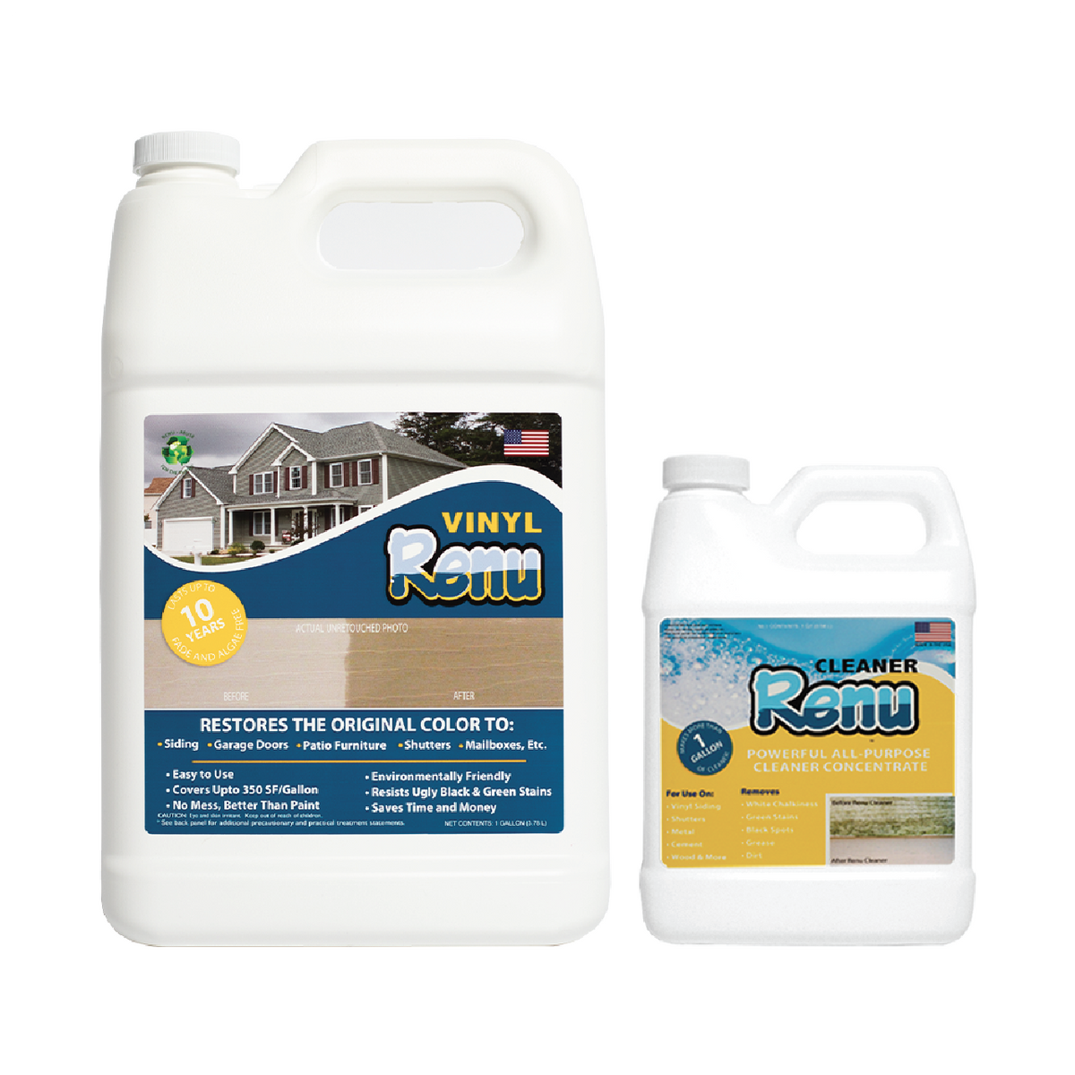 Vinyl Renu™ 350 SF Kit Vinyl Siding Restorer