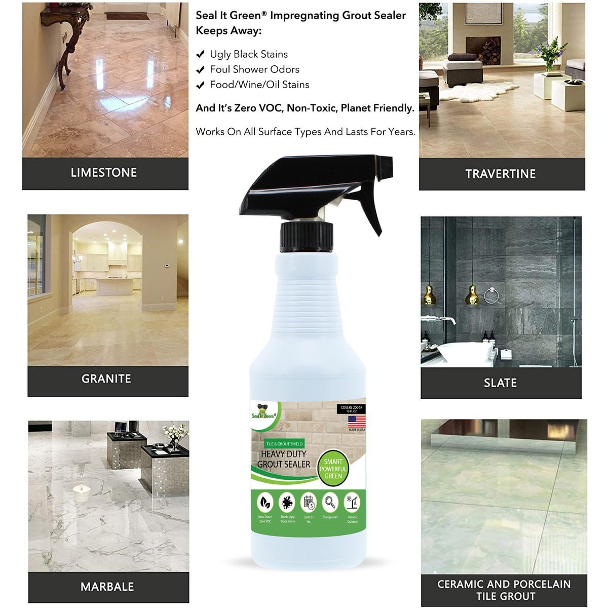 Grout Sealer Uses