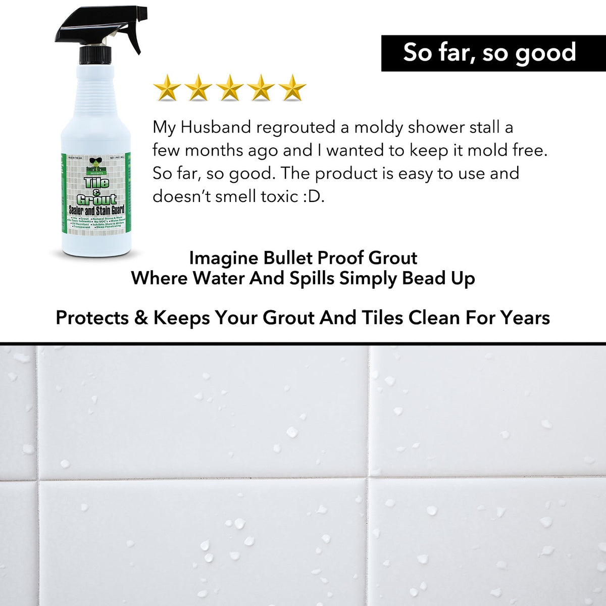 Seal It Green Tile &amp; Grout Armor review
