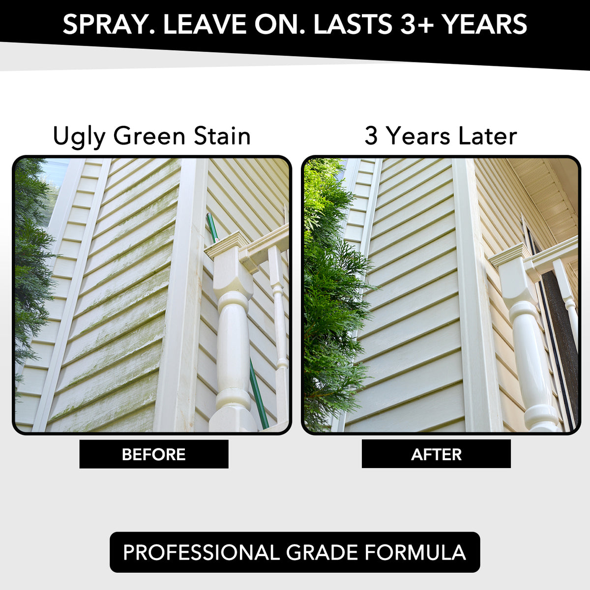 featuring before and after shots highlighting cleanliness and organization.
