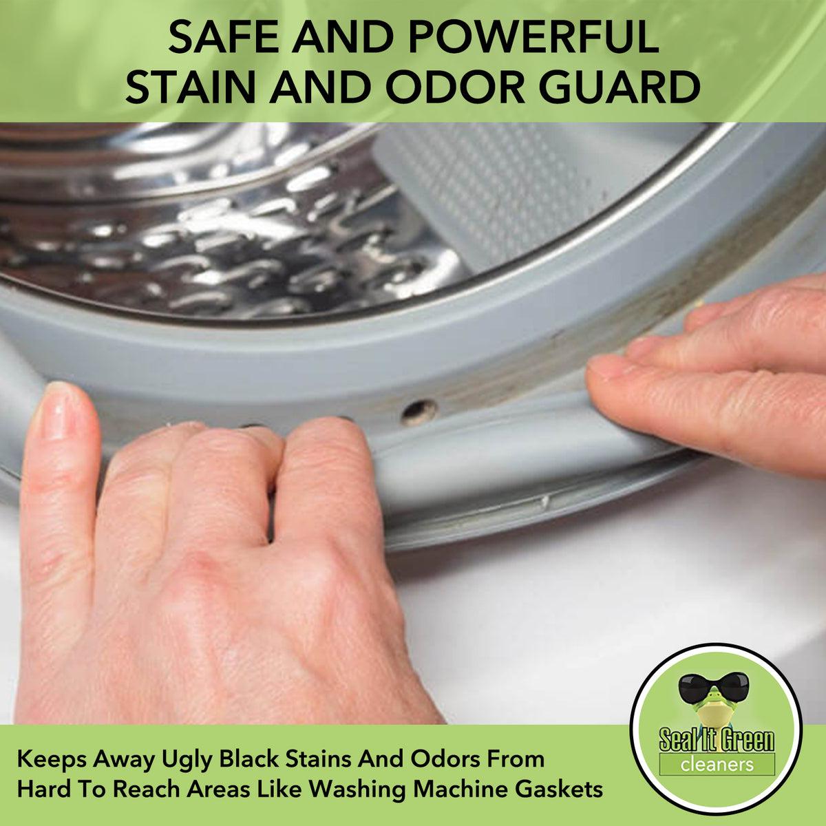 SAFE AND POWERFUL STAIN AND ODOR GUARD